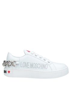 Низкие кеды и кроссовки Love Moschino