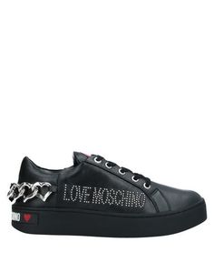 Низкие кеды и кроссовки Love Moschino