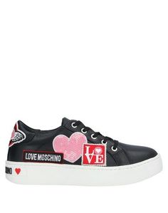 Низкие кеды и кроссовки Love Moschino