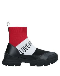 Высокие кеды и кроссовки Love Moschino