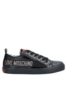 Низкие кеды и кроссовки Love Moschino