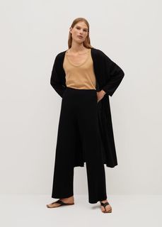 Кардиган из трикотажа в рубчик - Azalee-a Mango