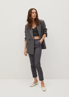 Костюмные брюки slim fit - Warm Mango