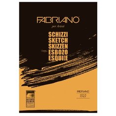 Скетчбук для зарисовок Fabriano Schizzi 29.7 х 21 см (A4), 90 г/м², 120 л.