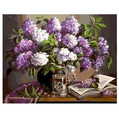 ВанГогВоМне Картина по номерам "Запах сирени", 40х50 см (ZX 22101)