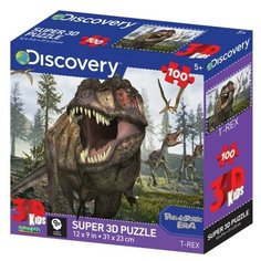 Пазл Prime 3D Тиранозавр (13721), 100 дет.