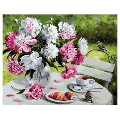 ВанГогВоМне Картина по номерам "Загородный завтрак", 40х50 см (ZX 21872)