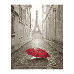 ВанГогВоМне Картина по номерам "Зонт в Париже", 40х50 см (ZX 22158)