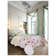 Покрывало Amore Mio Nice 2 85835 220 х 240 см, белый/розовый