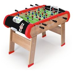 Игровой стол для футбола Smoby Чемпионы черный/красный