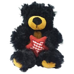 Мягкая игрушка Maxitoys Медведь Блейк со звездой 25 см