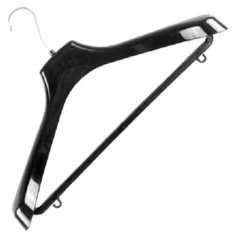 Вешалка Литопласт-Мед Костюмная №8Р черный