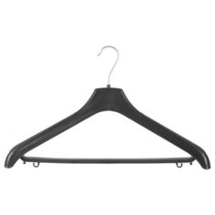 Вешалка Литопласт-Мед Костюмная №5Р черный