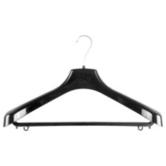 Вешалка Литопласт-Мед Костюмная №4Р черный