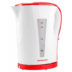 Чайник Normann AKL-333, white/red