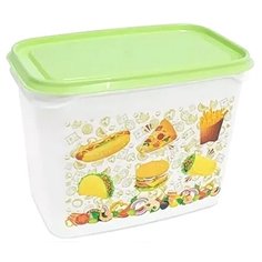 BEROSSI Контейнер Good day 1 л. салатный
