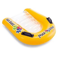 Плотик Школьник (58167) желтый/зеленый Intex