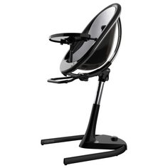 Стульчик-шезлонг Mima Moon 2G black/silver