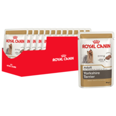 Влажный корм для собак Royal Canin Йоркширский терьер для здоровья кожи и шерсти 12шт. х 85г