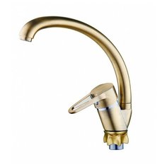 Смеситель для кухни (мойки) G-lauf NUD4-A045KT однорычажный бронза