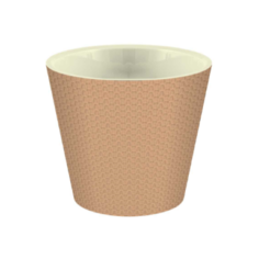 Кашпо InGreen Ajur ING6218, 16л, 33х30.5 см молочный шоколад