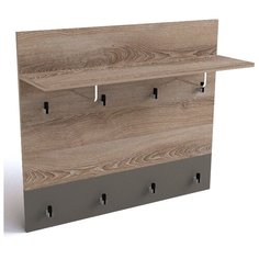 Вешалка СБК Ханна, ПХ-10 графит/ясень таормино