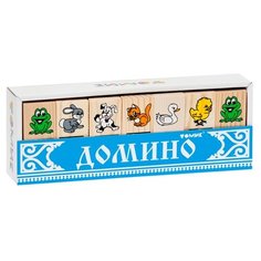 Настольная игра Томик Домино Животные