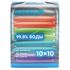 Влажные салфетки LOVULAR 100 шт.