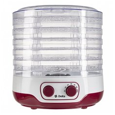 Сушилка DELTA DL-6890 белый с малиновым