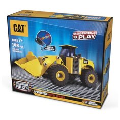 Винтовой конструктор Caterpillar Machine Maker 80933 Трактор-погрузчик