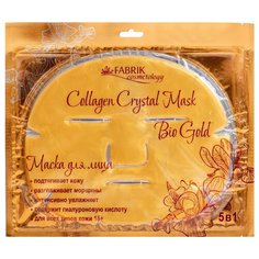 Fabrik cosmetology Collagen Crystal Mask коллагеновая маска для лица с био золотом, 85 г