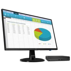 Настольный компьютер HP 260 G3 DM (6JZ75ES) Tiny-Desktop/Intel Core i3-7130U/8 ГБ/256 ГБ SSD/Intel HD Graphics 620/Windows 10 Pro/монитор 23.8 дюйм. черный