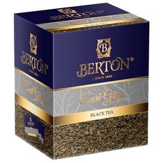 Чай черный Berton Earl Grey, в пирамидках , 40 г , 20 шт.