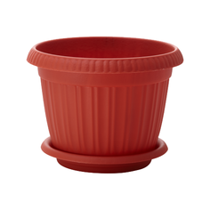 Горшок InGreen Таити ING41028, 28х21.5 см терракотовый