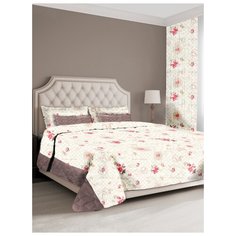 Покрывало Naturel Гармония 150 x 210 см, белый/серый