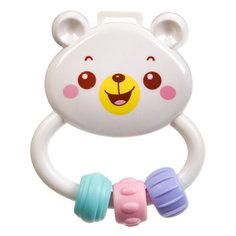 Прорезыватель-погремушка BONDIBON Baby You ВВ3209 Медвежонок белый