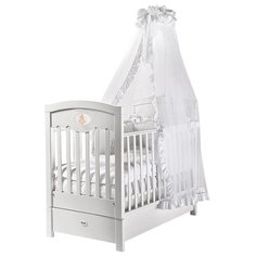 Кроватка Feretti Enchant FMS (классическая), продольный маятник белый