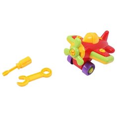 Винтовой конструктор Joy Toy Собирайка 1274 Самолет