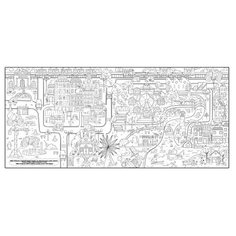 Prof-Press Очень большая раскраска. Чудесный город Проф Пресс