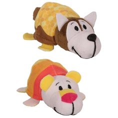Мягкая игрушка 1 TOY Вывернушка Ням-Ням Хаски-Полярный мишка с ароматом 12 см