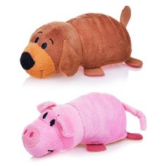 Мягкая игрушка 1 TOY Вывернушка Собака-Свинка 12 см