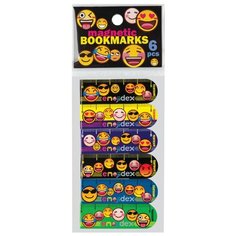 Набор закладок CENTRUM Смайлы 6 шт.