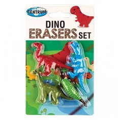 CENTRUM Набор ластиков Dino (80764), 4 шт
