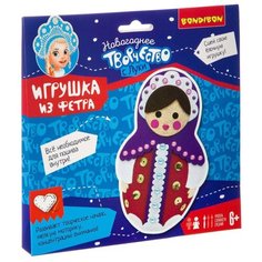 BONDIBON Набор для шитья елочной игрушки Матрешка (ВВ3008)