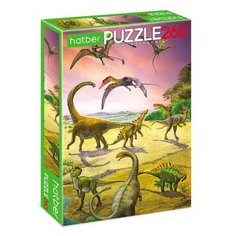 Пазл Hatber Эра динозавров (260ПЗ4_19518), 260 дет.