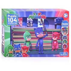 Пазл Origami Герои в масках Супергерои + наклейки (4228), 104 дет.