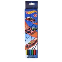 CENTRUM Цветные карандаши Hot Wheels 6 цветов (88772)