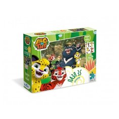 Пазл Origami Лео и Тиг Лесные приключения + наклейки (4380), 35 дет.