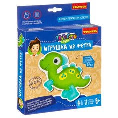 BONDIBON Набор для шитья игрушки из фетра Динозаврик (ВВ3806)