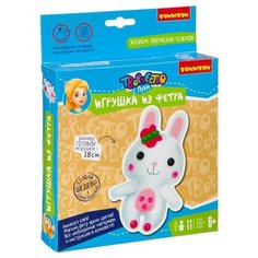 BONDIBON Набор для шитья игрушки из фетра Зайчик (ВВ3809)